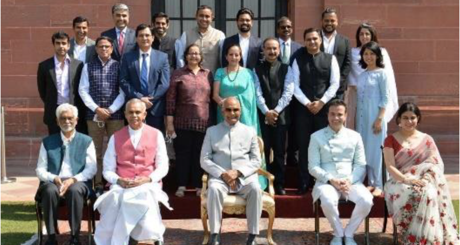 Hon President of India Shri Ramnath Kovind recognizes and applauds Yuva Unstoppable's efforts to empower less privileged kids